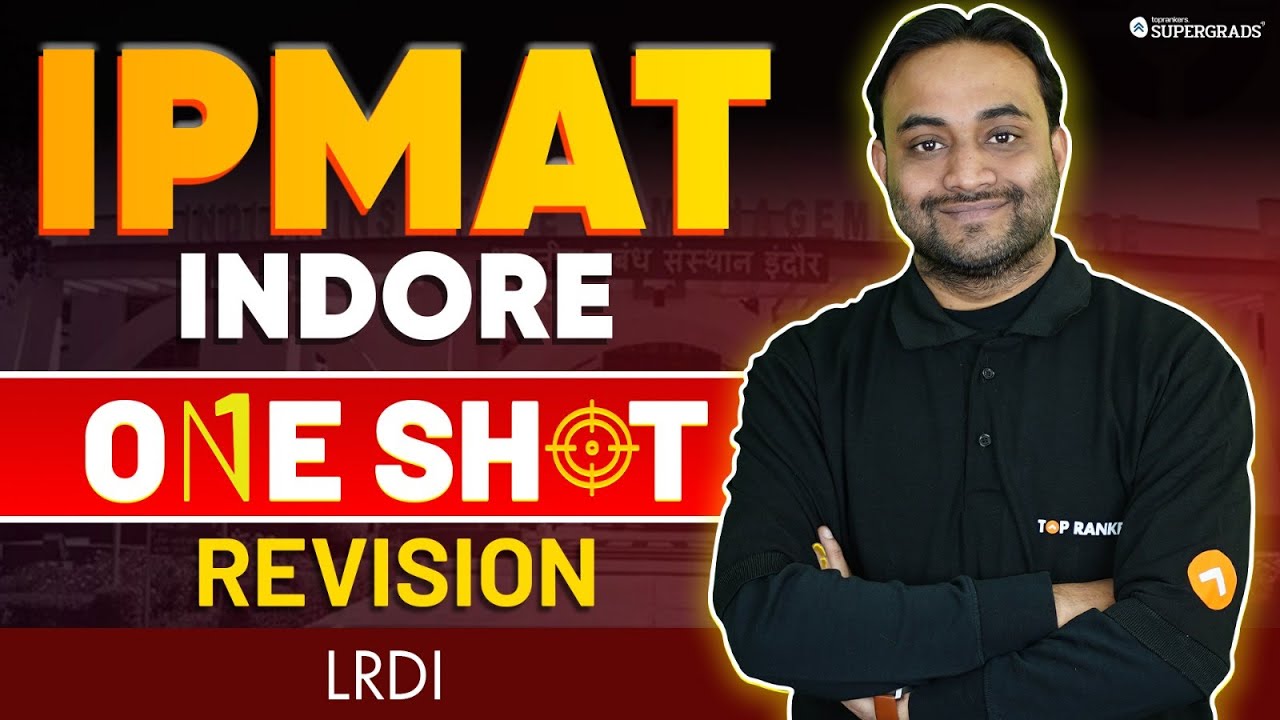 IPMAT Indore 2024 One Shot Revision | LRDI #1 | IPMAT Indore Exam Preparation