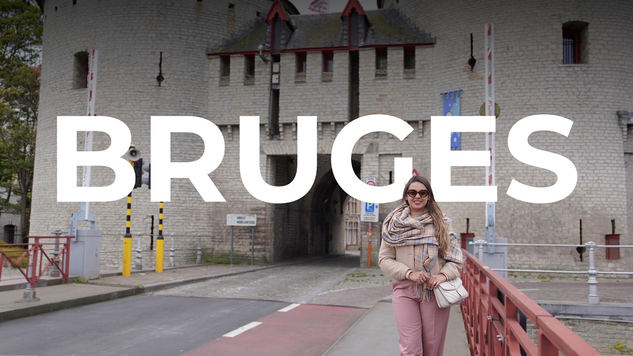 Um dia em BRUGES - a cidade medieval da Bélgica