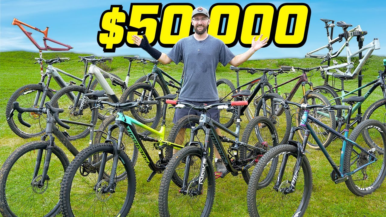 Моя коллекция велосипедов стоимостью 50 000 долларов!! (половину нужно продать!)