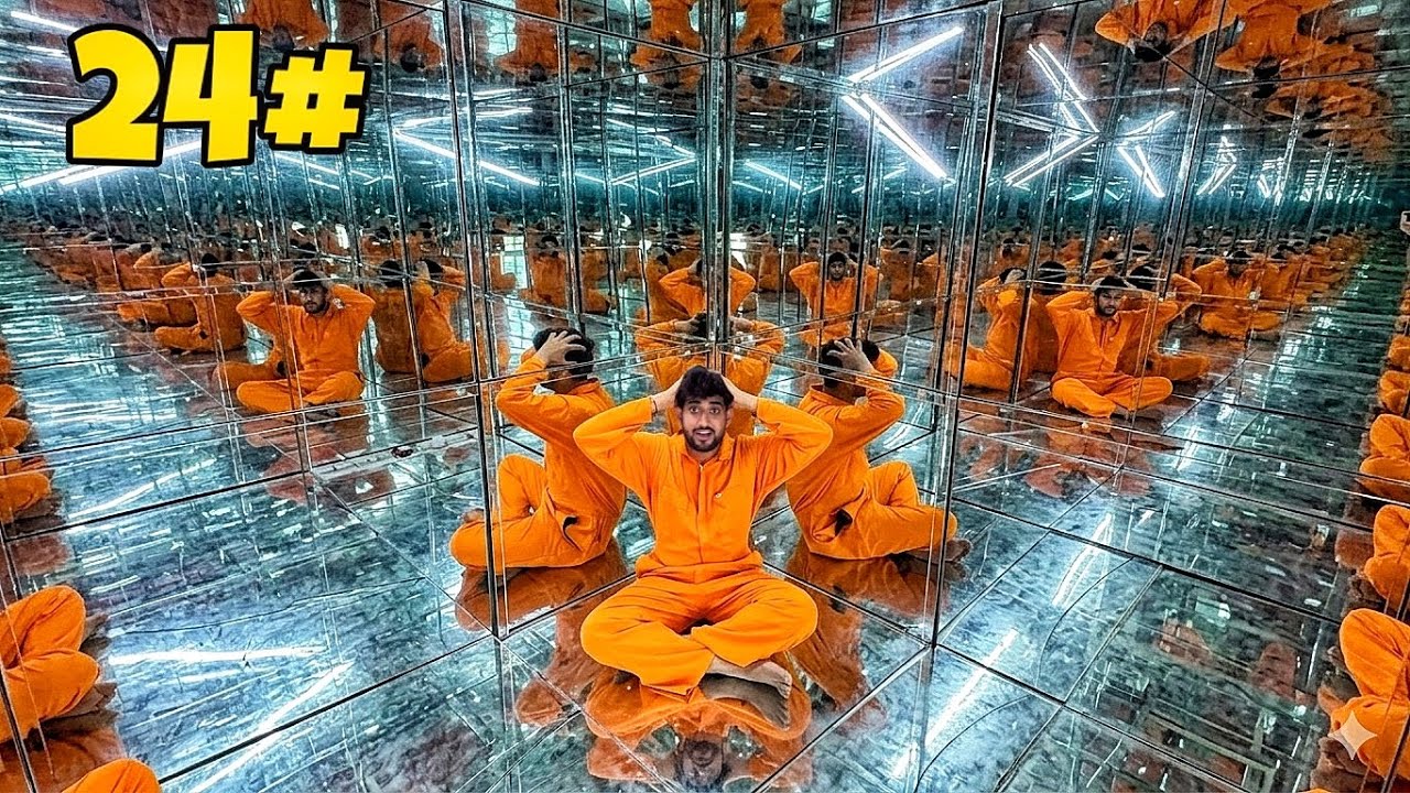 Surviving 24 Hours in the World&rsquo;s CRAZIEST Mirror House