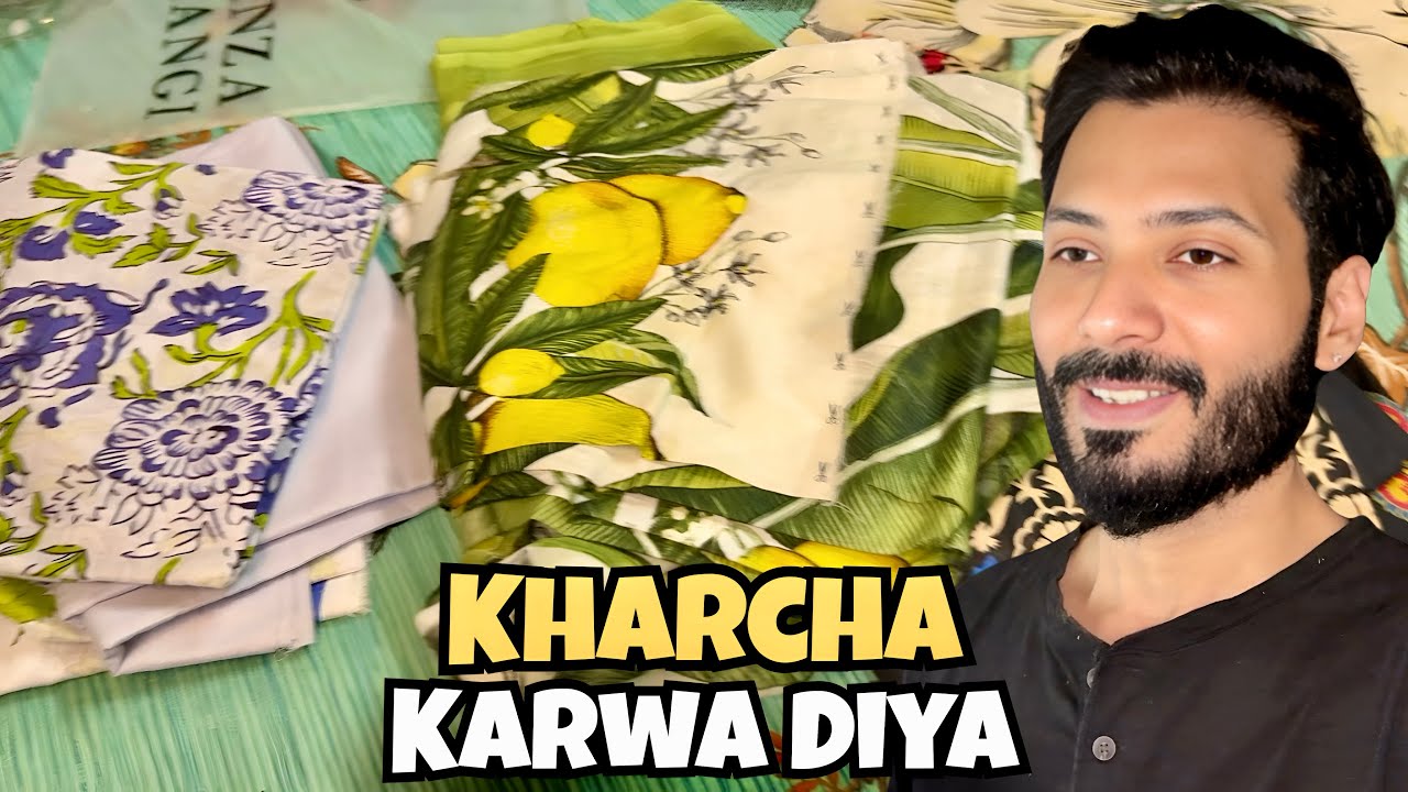Wife Ne Kharcha Karwa Diya ! Itni Jaldi Eid Shopping 😒