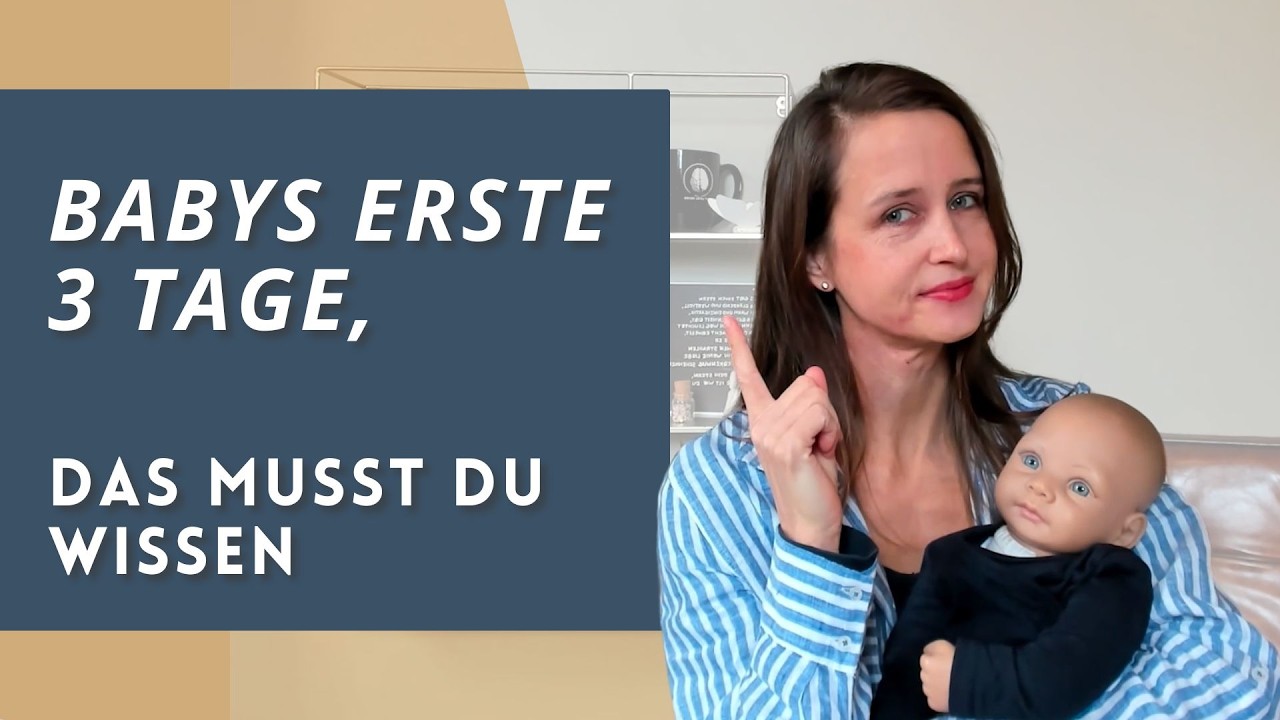 Die ersten 3 Tage nach der Geburt. Diese Dinge willst du im Blick haben