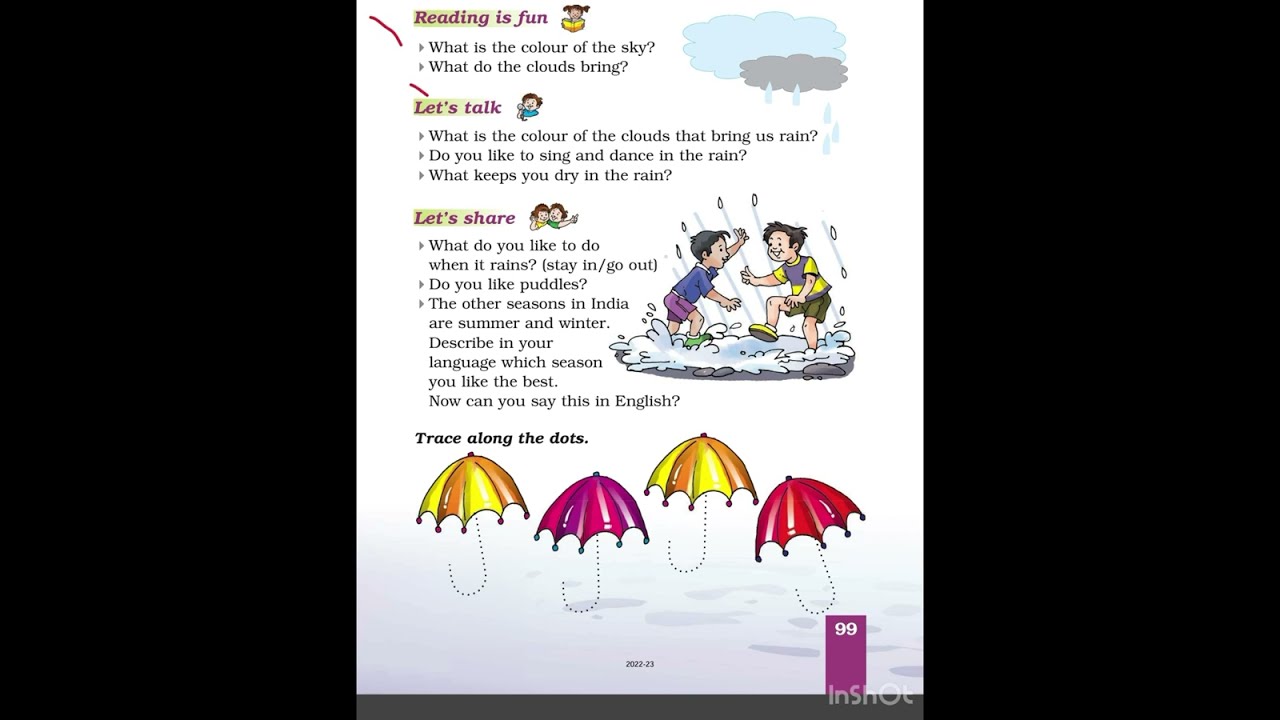 Poem on Clouds. Unit-9 Part -1 . #kidspoem #ncert #class1st #englishsubject #kidseducation 