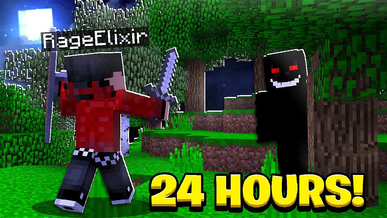 24 HOURS on a CURSED Minecraft World.. - REALMS EP50