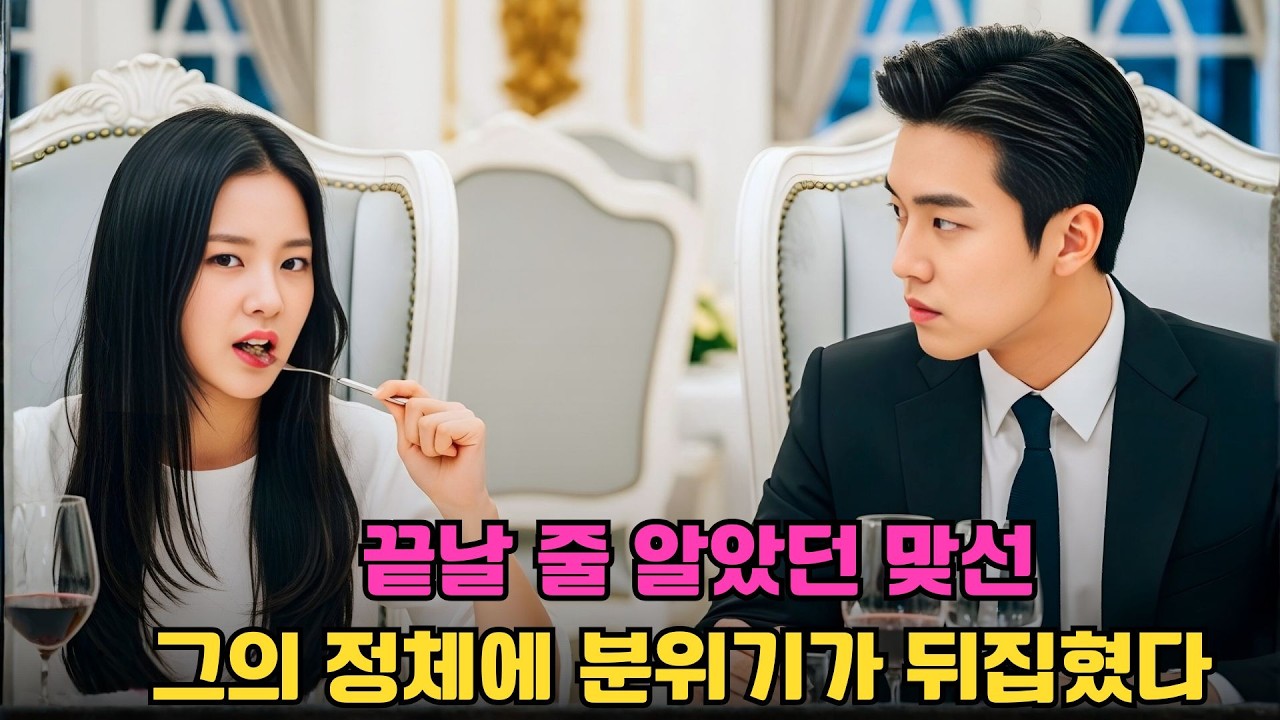 실패할 줄 알았던 맞선… 알고 보니 상대는 대기업 회장이었다, 모든 것이 뒤바뀌다!