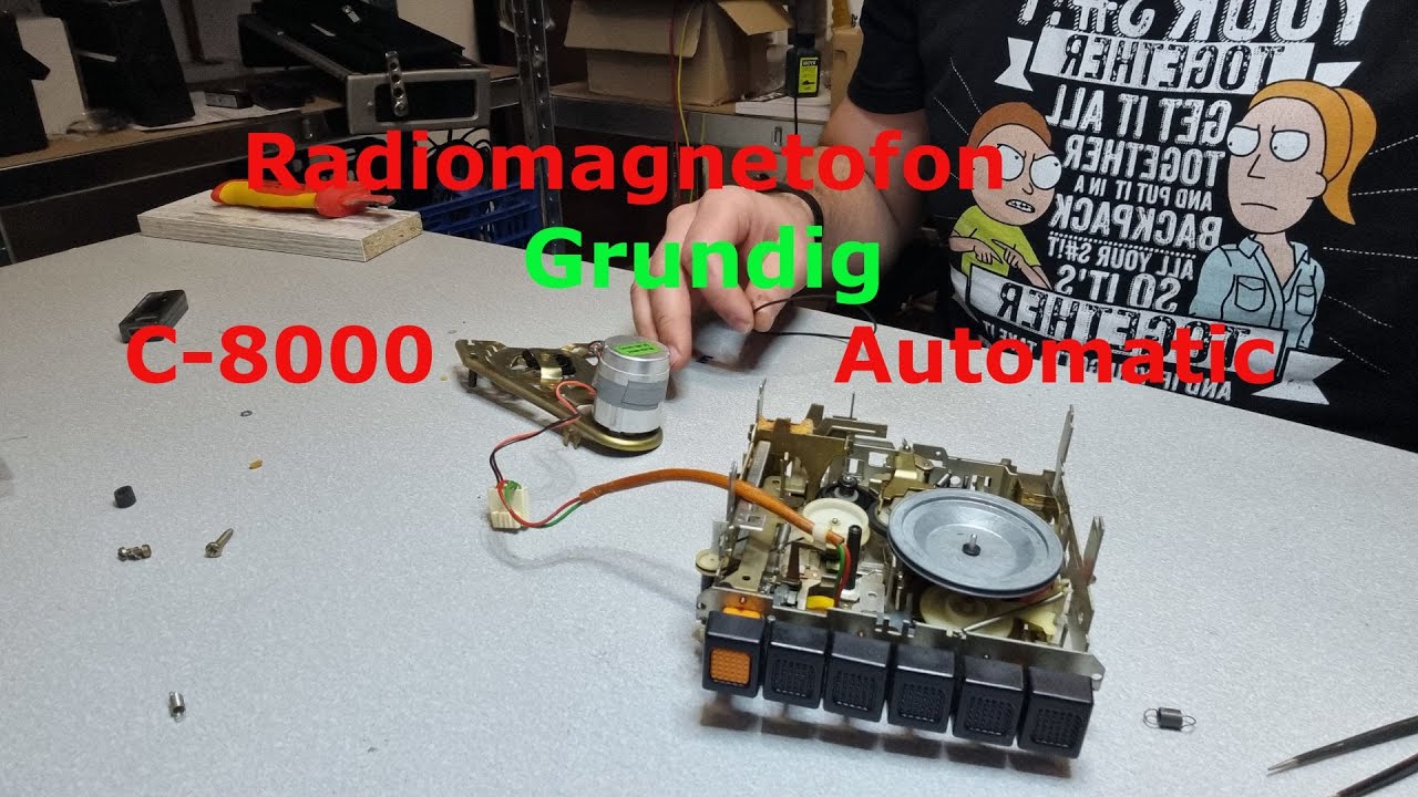 Radiomagnetofon Grundig C-8000 Automatic i zgrzytanie zębów 🤔🤔