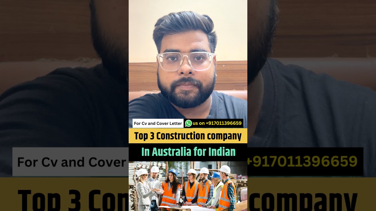 Australia Construction Jobs 2025 | Companies Hiring Foreign Workers 