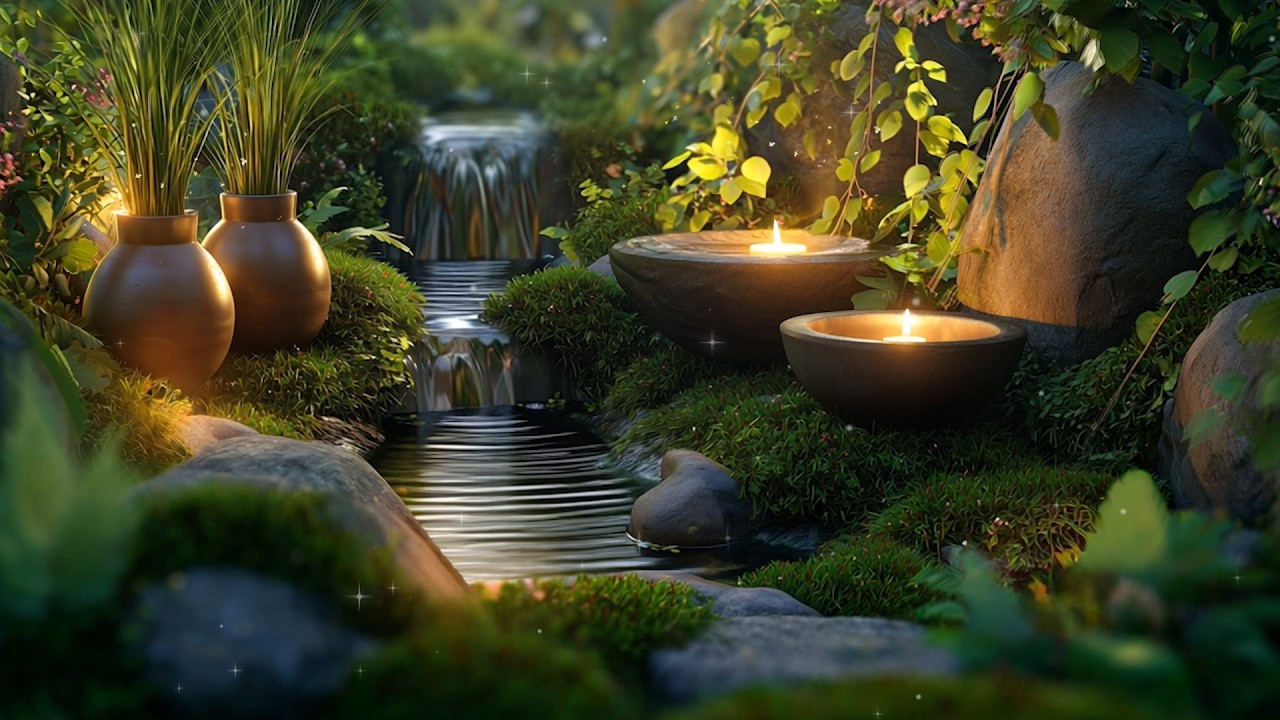 Gentle Daytime Music & Water Ambience — A Quiet Path to Zen
