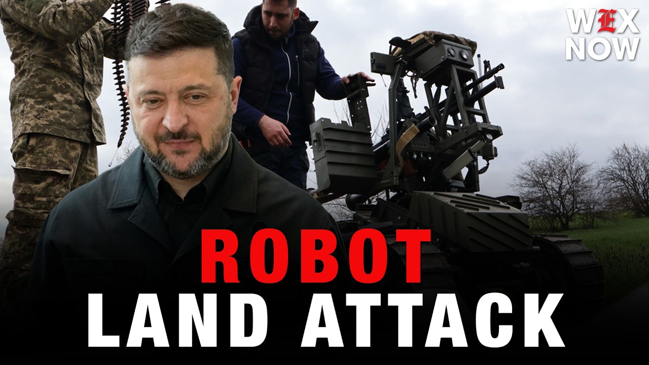 Украинская наземная атака, полностью состоящая из роботов, захватила российские позиции, что стал...