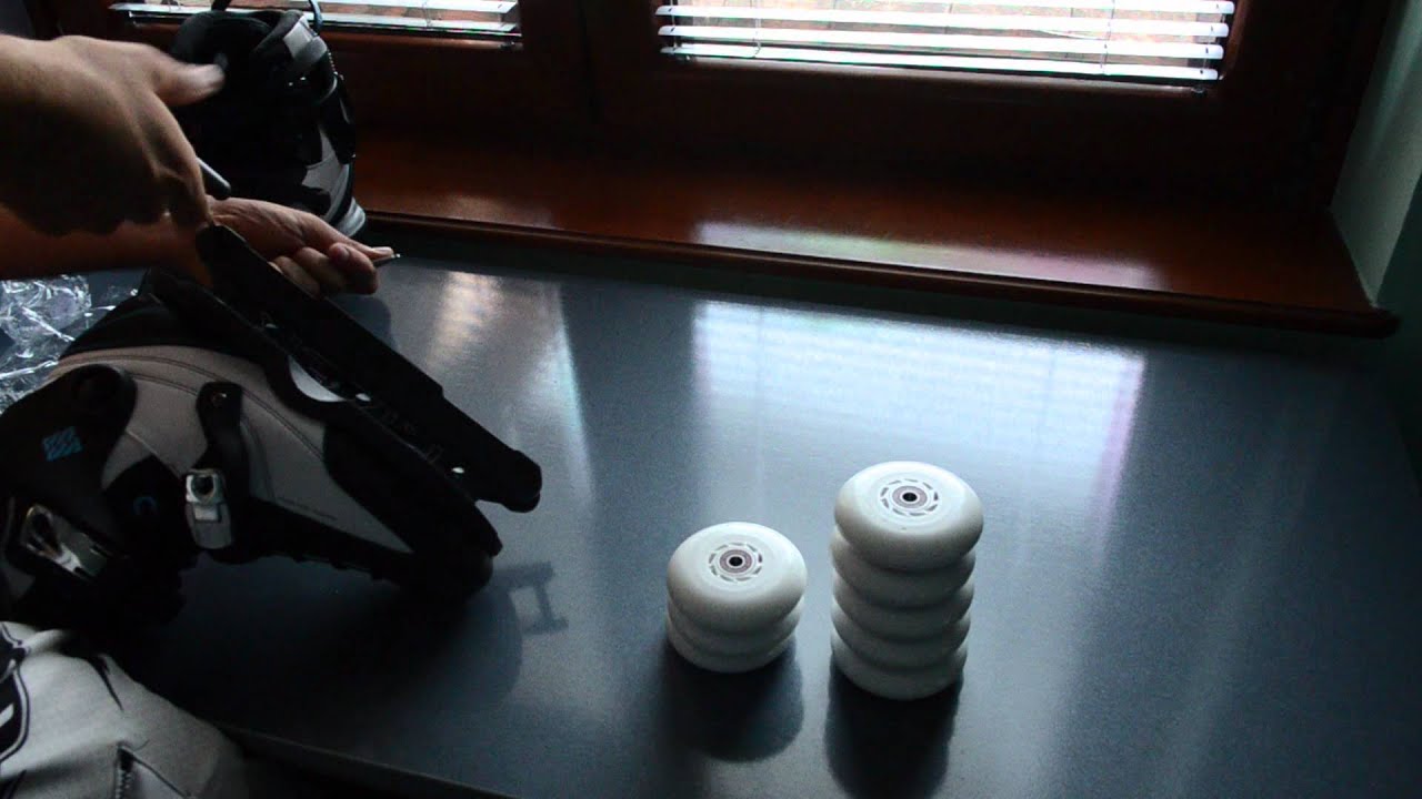 USD Carbon III Powerblading set assembly