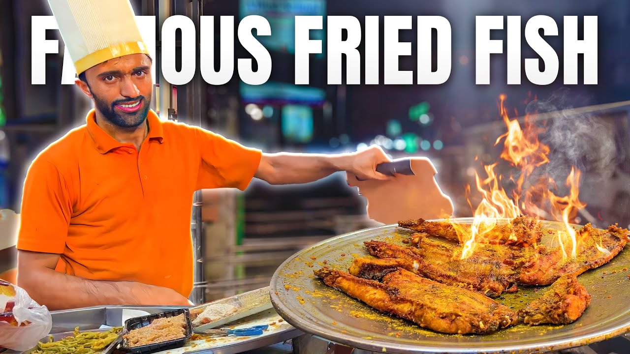 Pakistani Style Fried & Grilled Fish | Famous Fried Fish | Pakistani Street Food