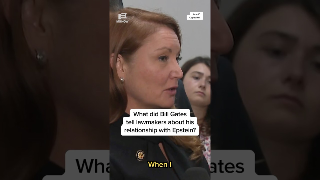 What did Bill Gates tell lawmakers about his relationship with Epstein?