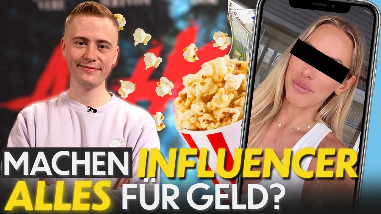 Influencer werben für meinen FAKE FILM