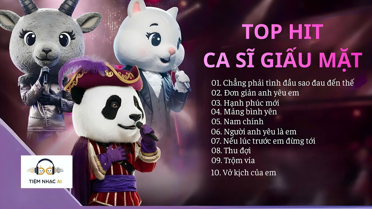Top Hit Ca Sĩ Giấu Mặt Nghe Từ Phê Đến Mê | Nam Chính, Thu Đợi, Trộm Vía, Mảng Bình Yên