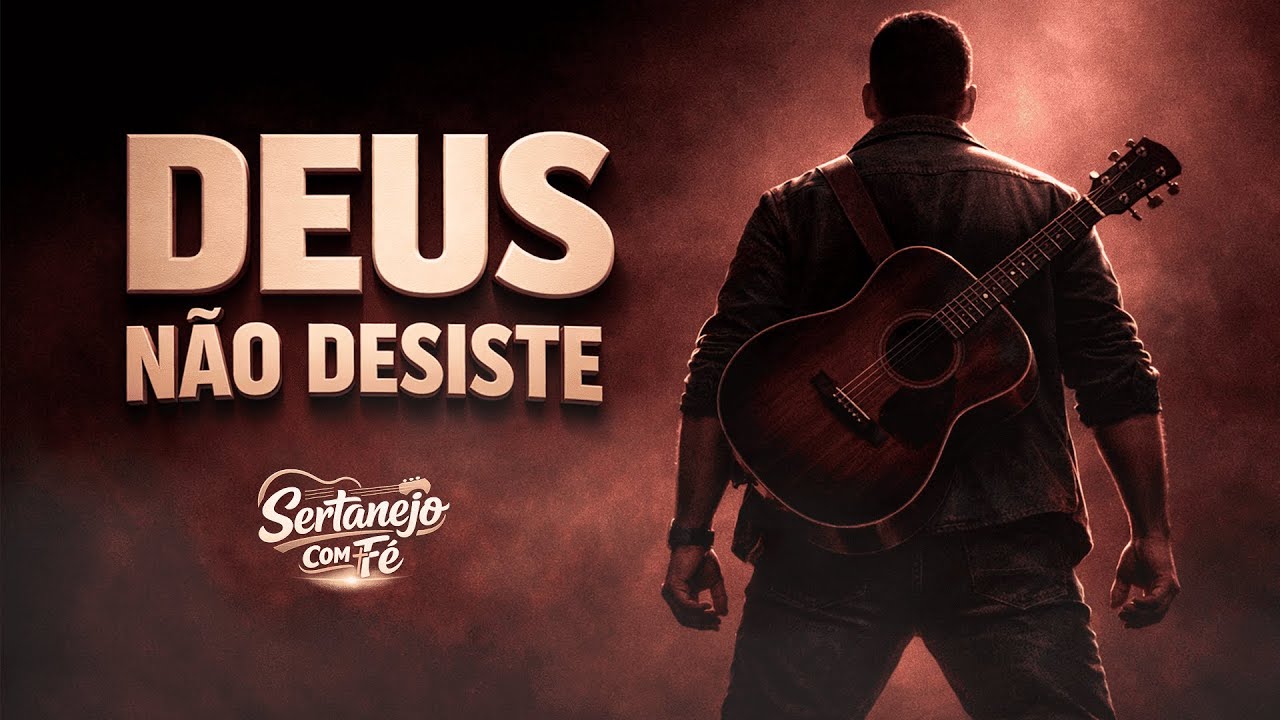 🎵 DEUS NÃO DESISTE | Sertanejo Universitário Gospel 🙏🔥🎸