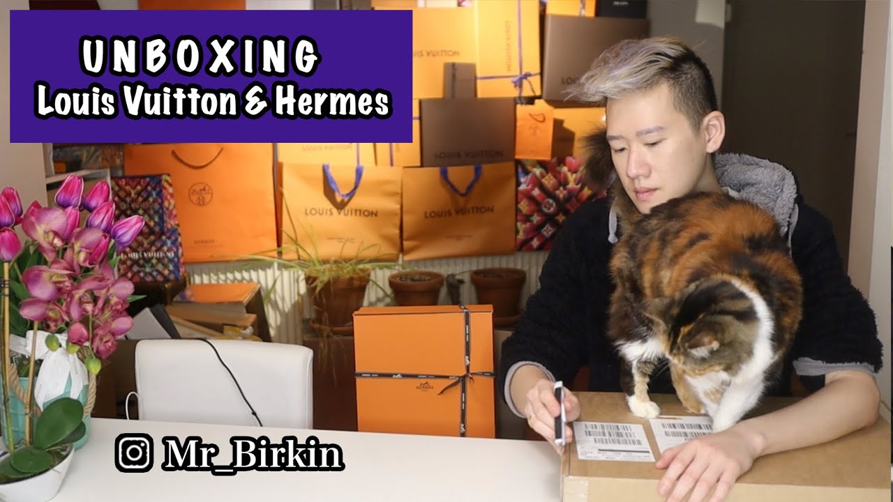 Double UNBOXING Louis Vuitton Taigarama & Hermes Mini Kelly II 2020, in-depth Review & Fit inside