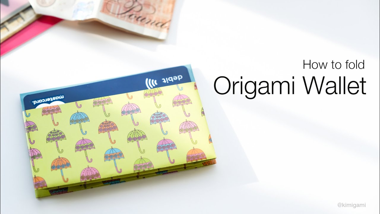 How to fold Origami Wallet