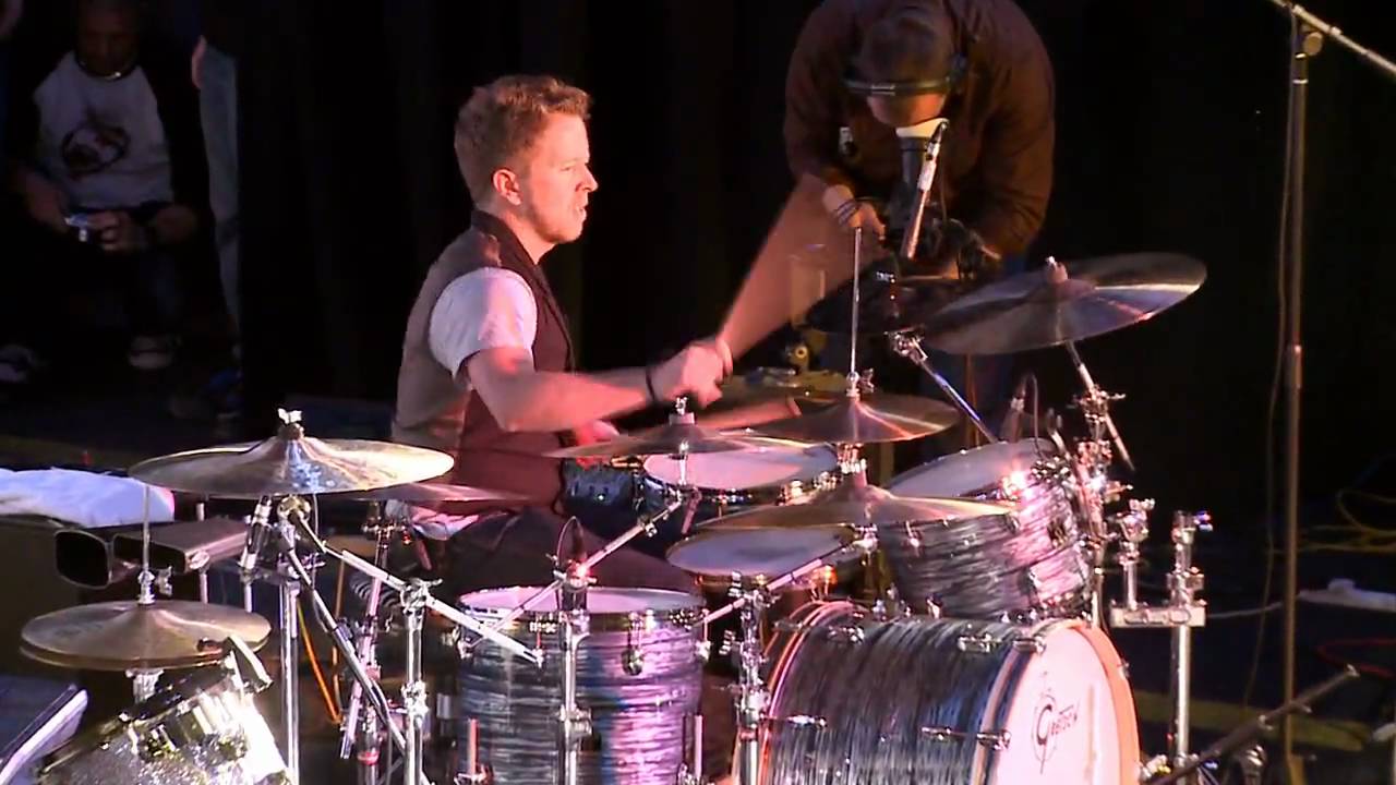 Karl Brazil at the Mick Yates Memorial Drum Festival 2010