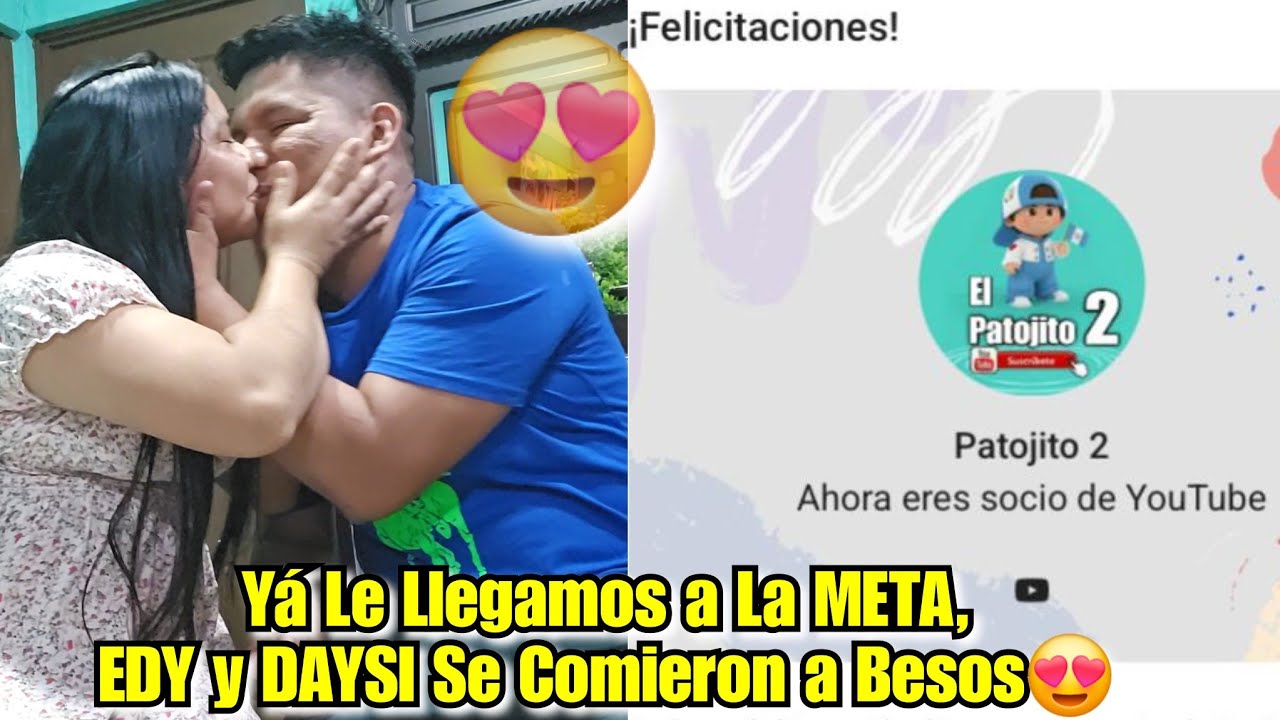 Que Alegría EDY y DAYSI ya No Paran de Besarse😘 Por haber Llegado a la META, Gracias a Dios🙏😭