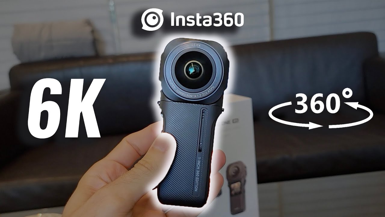 ¡VÍDEO 6K en 360º! Locura con INSTA360 ONE RS 1