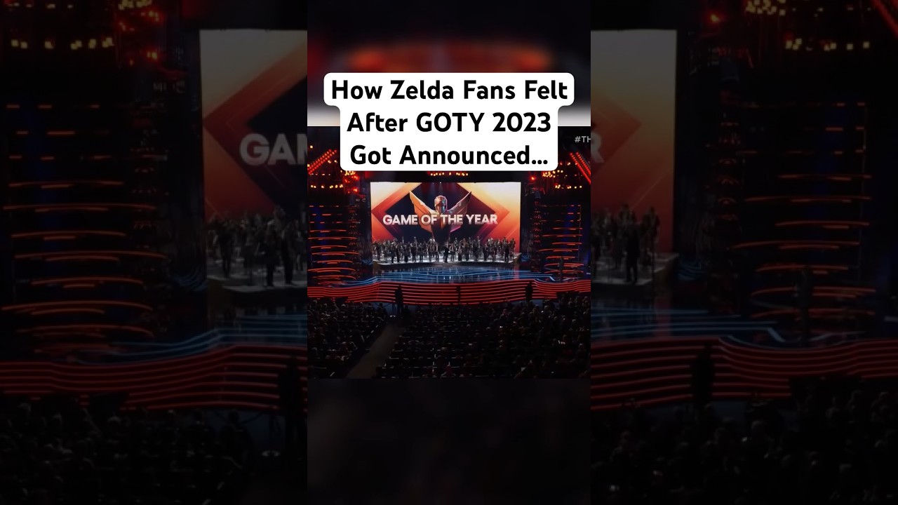 How Zelda Fans Felt After The Game Of The Year 2023 Got Announced&hellip; #goty #thegameawards #totk #zelda