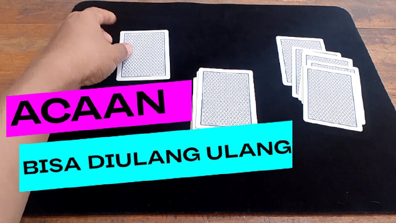 Trik Sulap Kartu Baca Pikiran Paling Ngeri