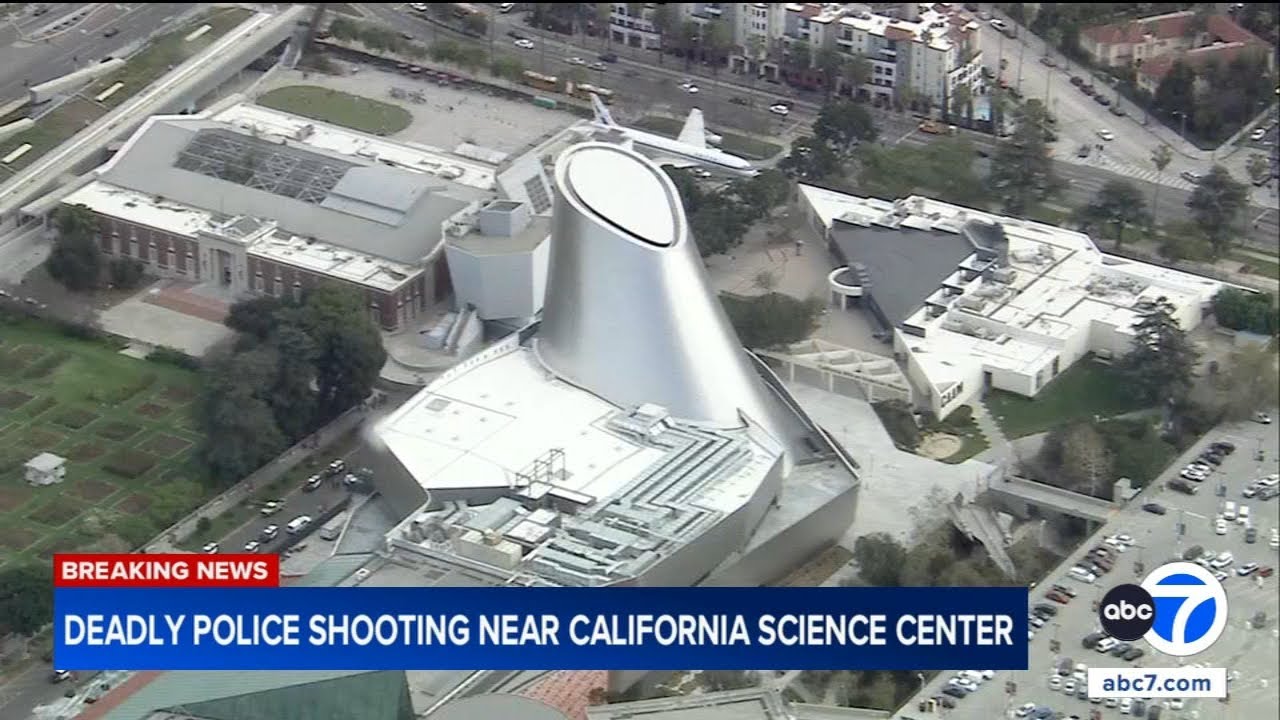 LAPD shoots suspect near California Science Center after report of man with rifle in Exposition Park
