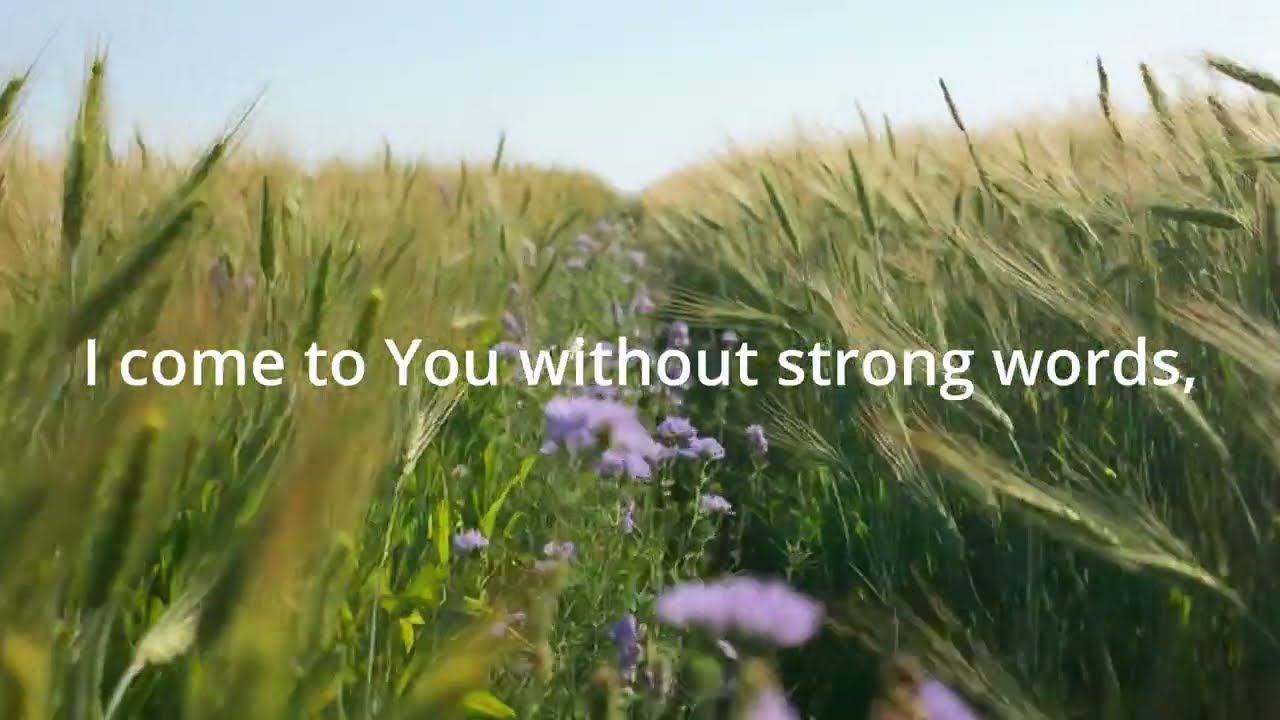 I Am Tired, Lord | Christian Worship Prayer Lyrics