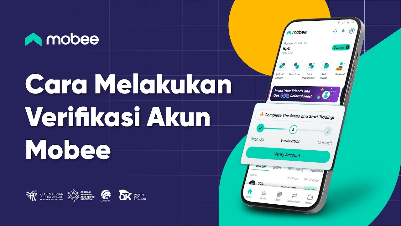 Cara Verifikasi Akun Mobee dengan Mudah