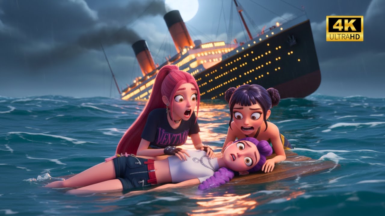 RESCUING RUMI FROM THE TITANIC COLLISION 🚢❄️ | KPOP DEMON HUNTERS - HUNTR/X &ldquo;GOLDEN&rdquo;