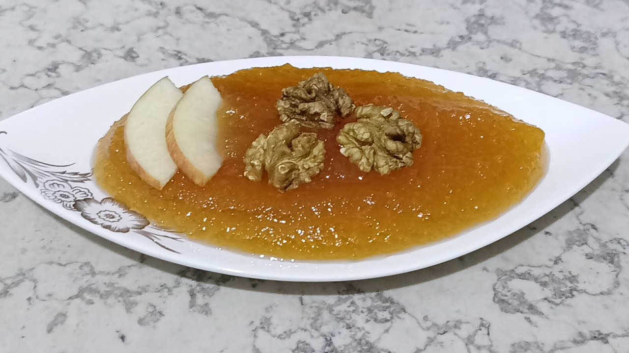 مربى التفاح 🍎🍏 بطريقة سهلة وبسيطة والطعم ولا غلطة 👌