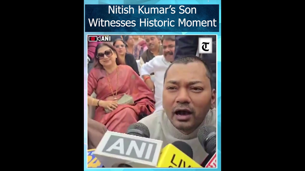 Nishant Kumar Attends Bihar CM Nitish Kumar&rsquo;s Swearing-In Ceremony with PM Modi