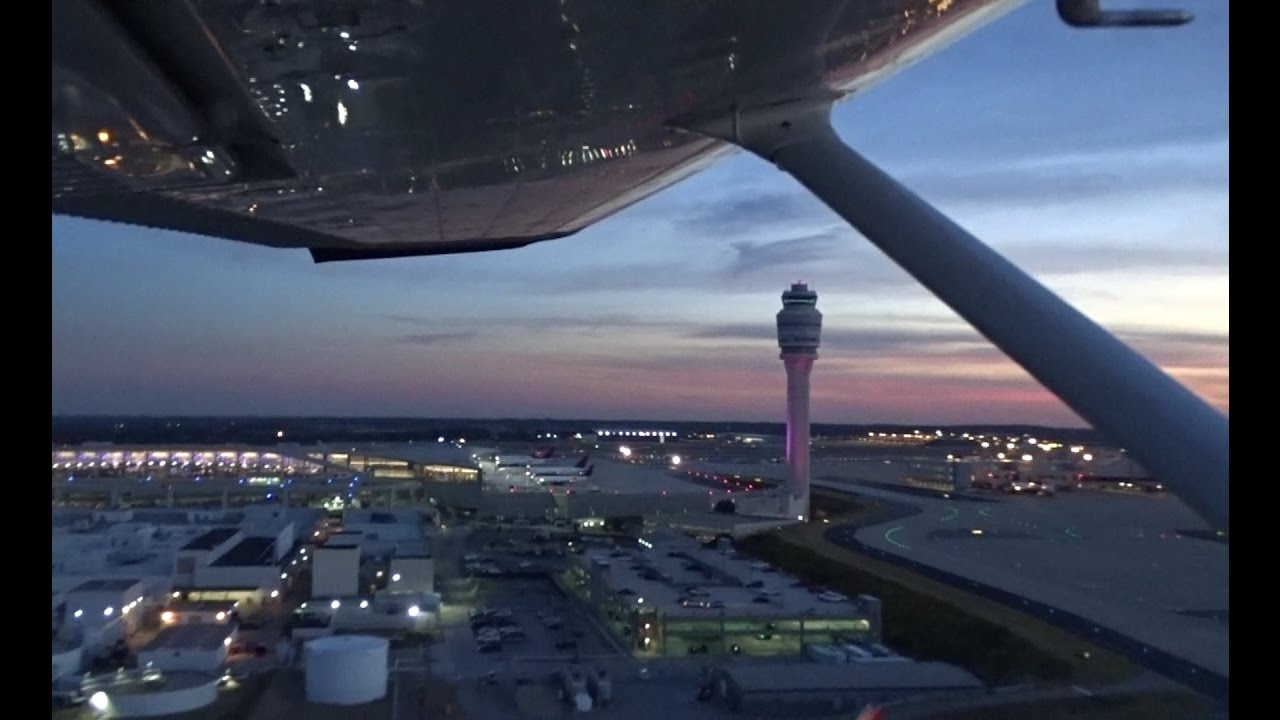 Random Act of General Aviation - Cessna 172 In & Out of ATL