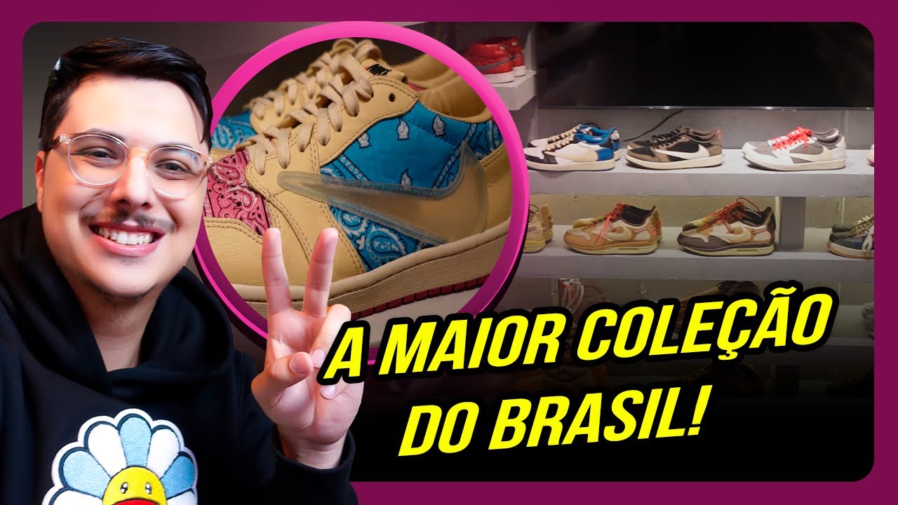 MAIOR COLEÇÃO DE SNEAKERS DO BRASIL + COMPRAS DE NYC - TIAGO BORGES