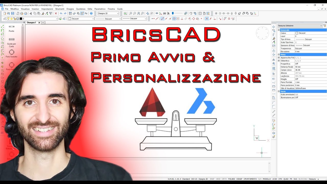 BricsCAD Primo Avvio