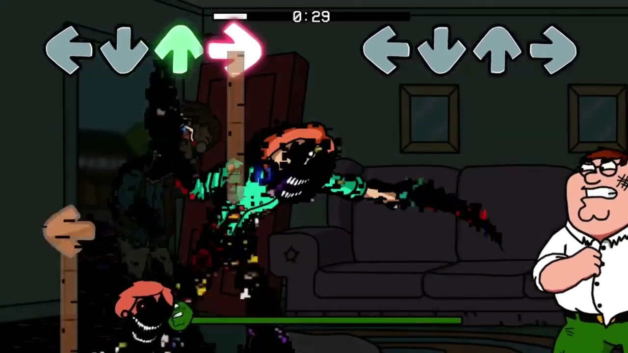 Friday Night Funkin' Vs Darkness Takeover Cutaway Revamp Charted | Family Guy (FNF/Mod/Pibby Cover)