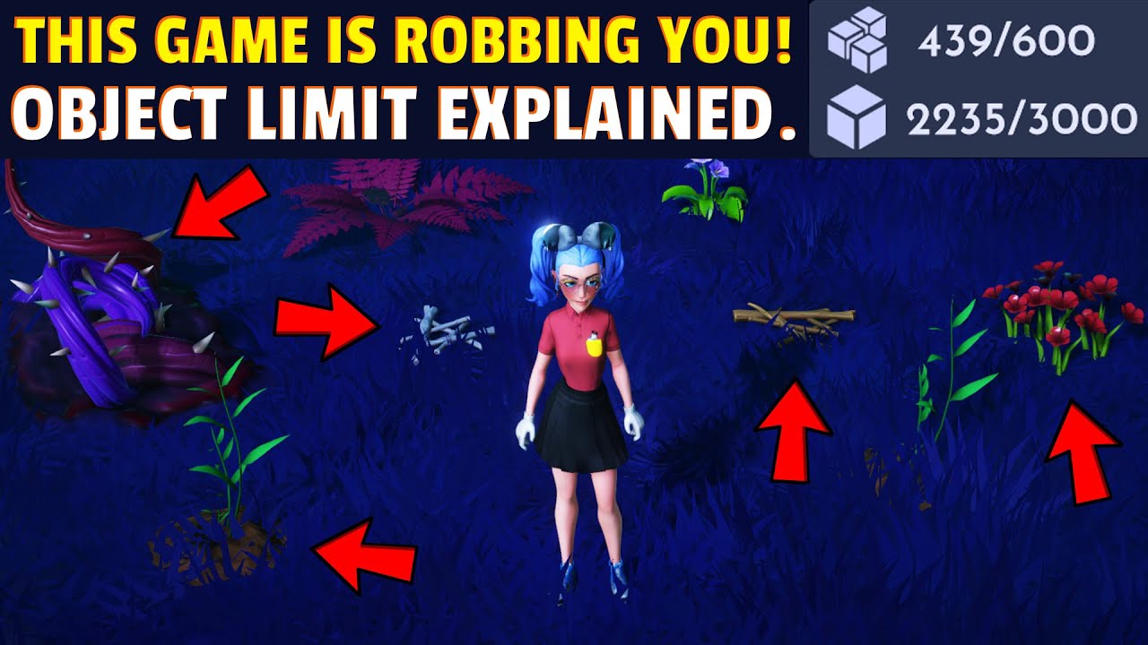 DISNEY Dreamlight Valley. What Contributes to Object Limit. The Game is STEALING From You!
