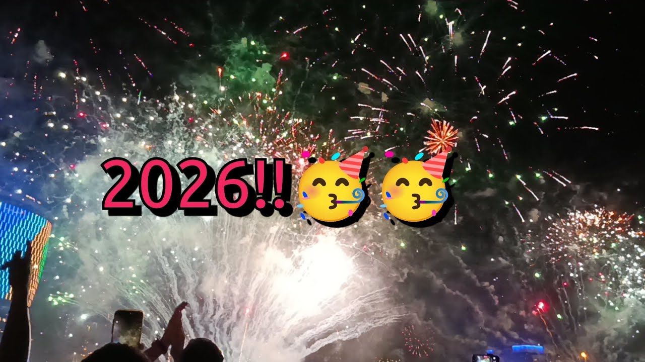 Brisbane Australia Sneak peak of Fireworks 2025-2026😍