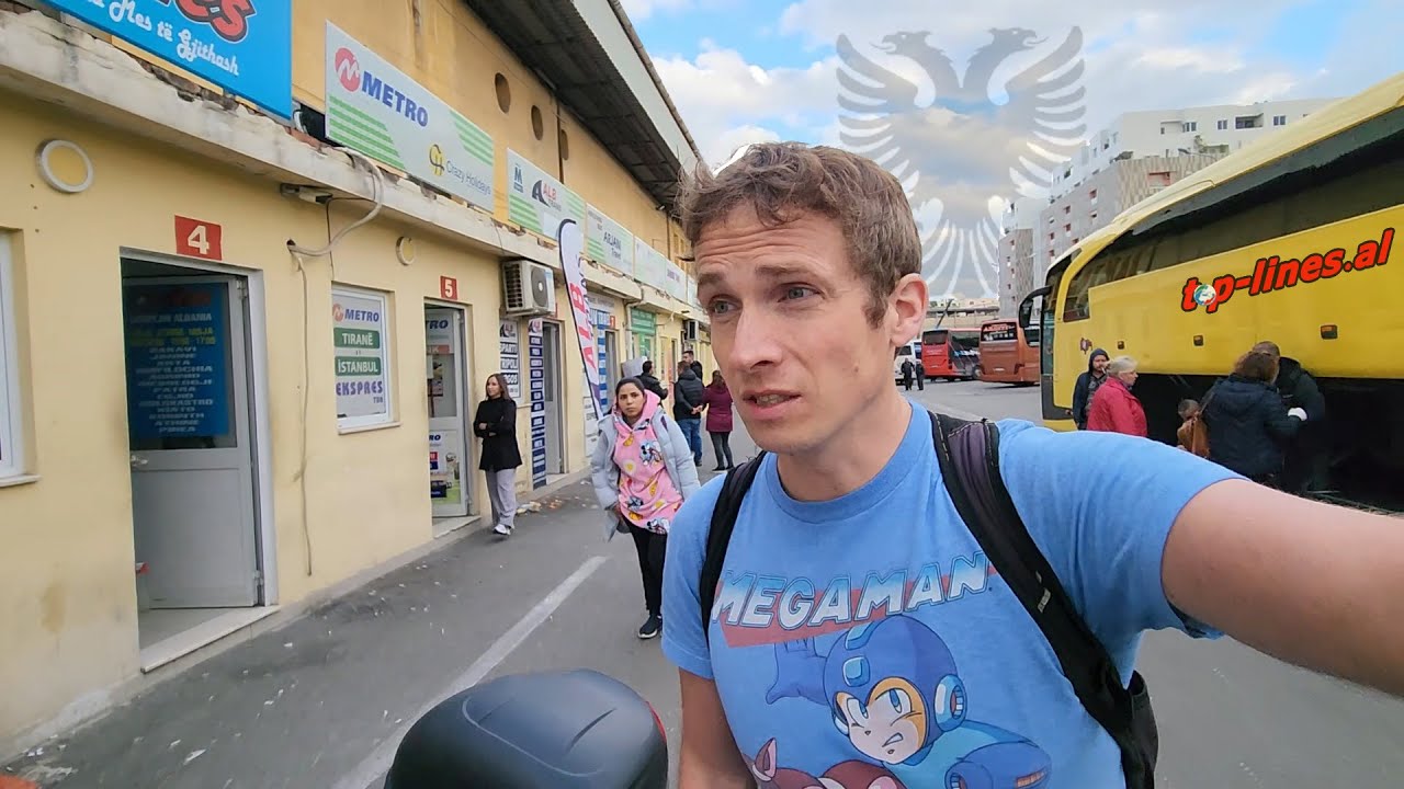 12 часов на безумном автобусе из Тираны в Афины | Бюджетные путешествия 🇬🇷