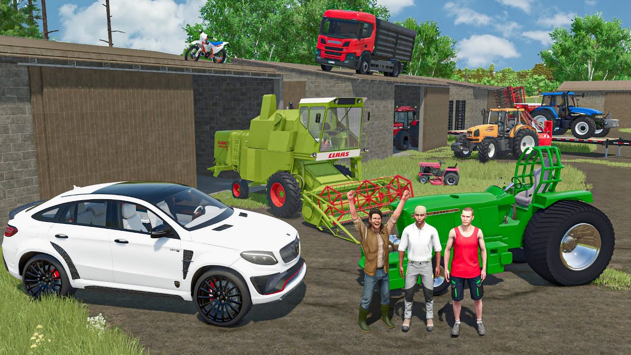 Commencer une NOUVELLE FERME avec 8 GRANGES MYSTÈRES pleine de Matos Agricole | Farming Simulator 25