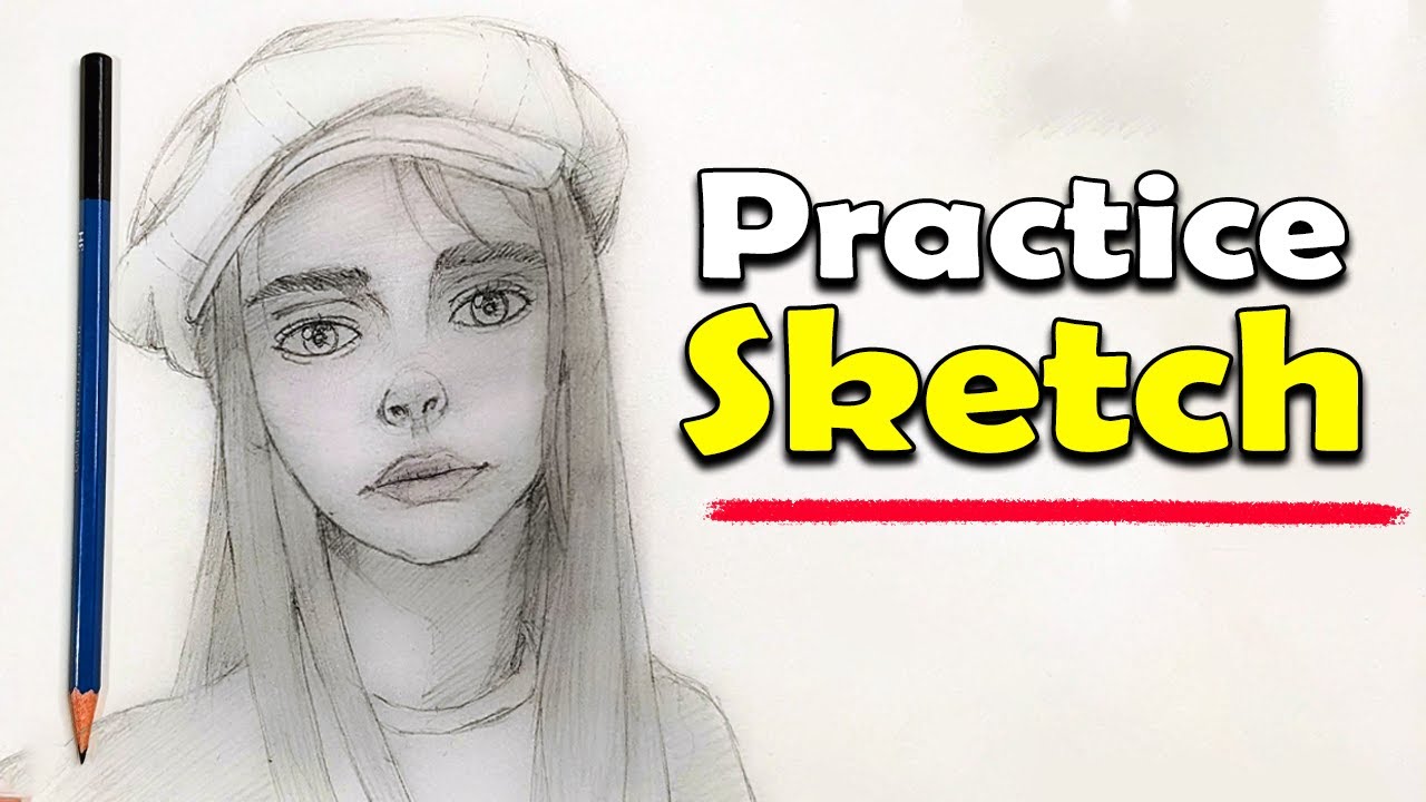 Real-Time Reference Study | Relaxing Sketch Session & Tips
