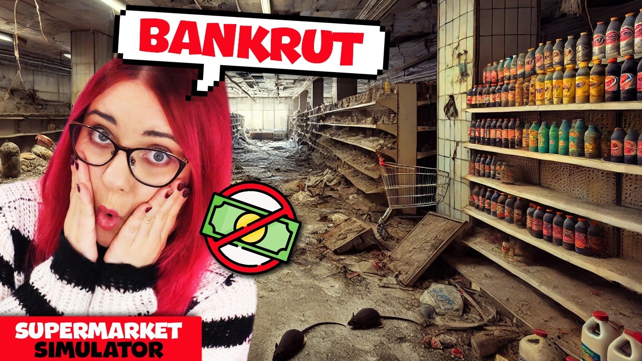 to już KONIEC mojego SKLEPU? ❌💰 Supermarket Simulator #10