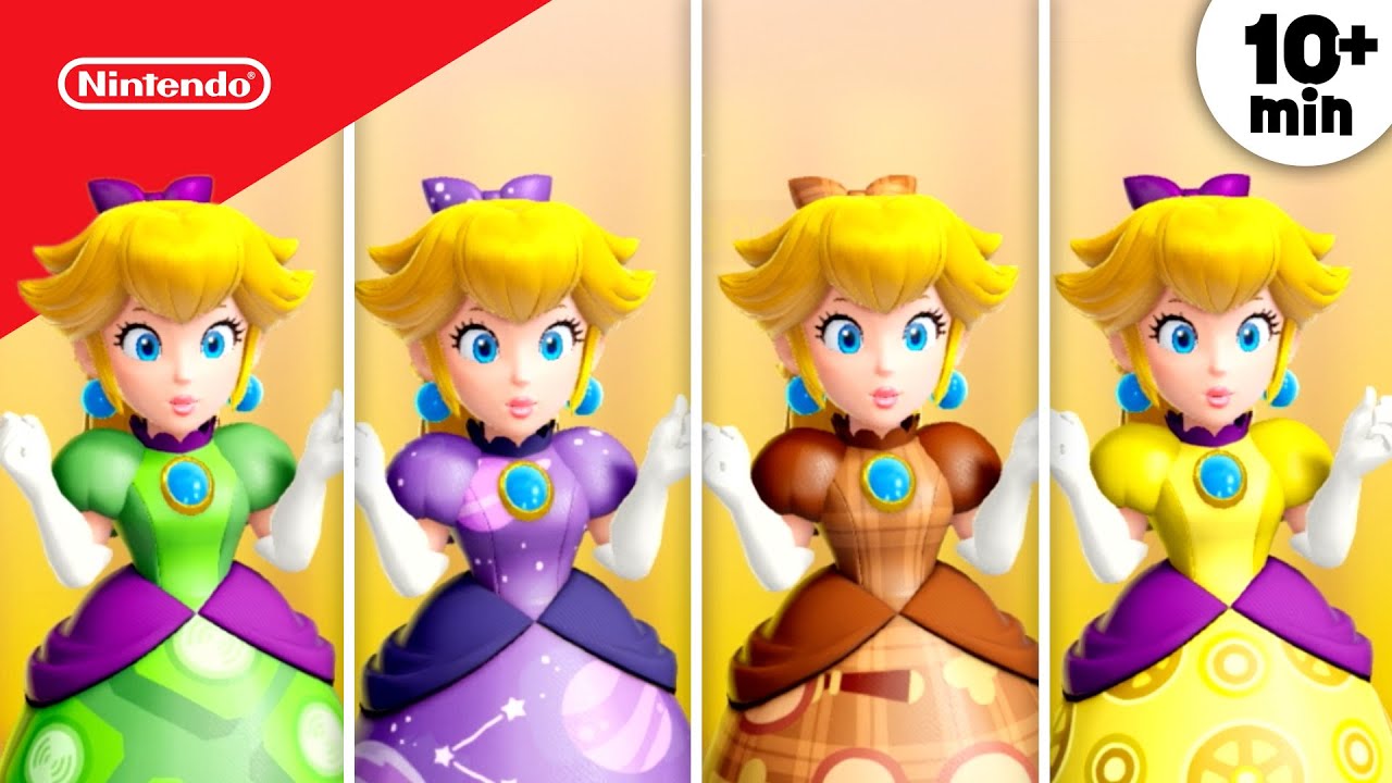 SO COOL! 🤯 Customizing Peach&rsquo;s Dress in Princess Peach: Showtime | @playnintendo