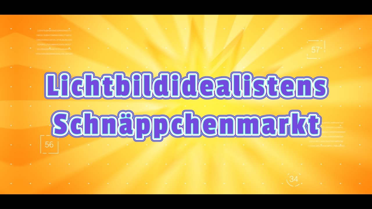 Lichtbildidealistens Schnäppchenmarkt - Fotohardware und mehr! Emotionale Kleinode! Teil2