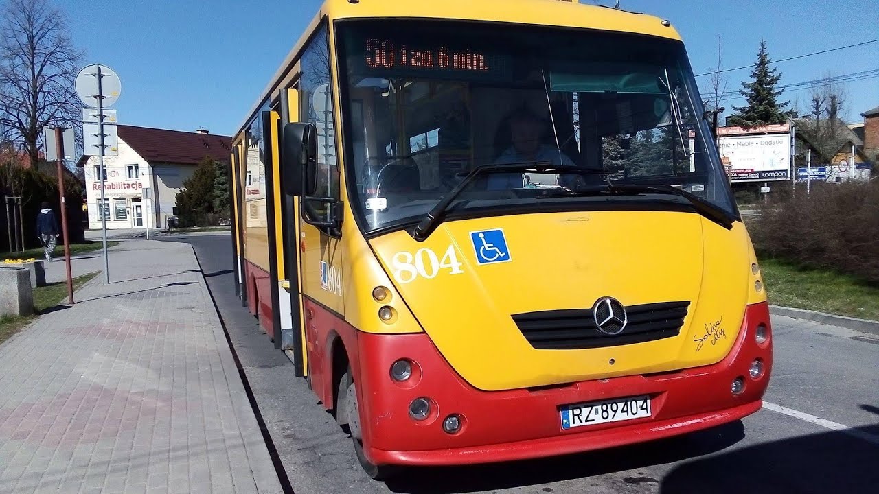 MPK Rzeszów okrężna linia 50 Łukasiewicza - Archiwalna