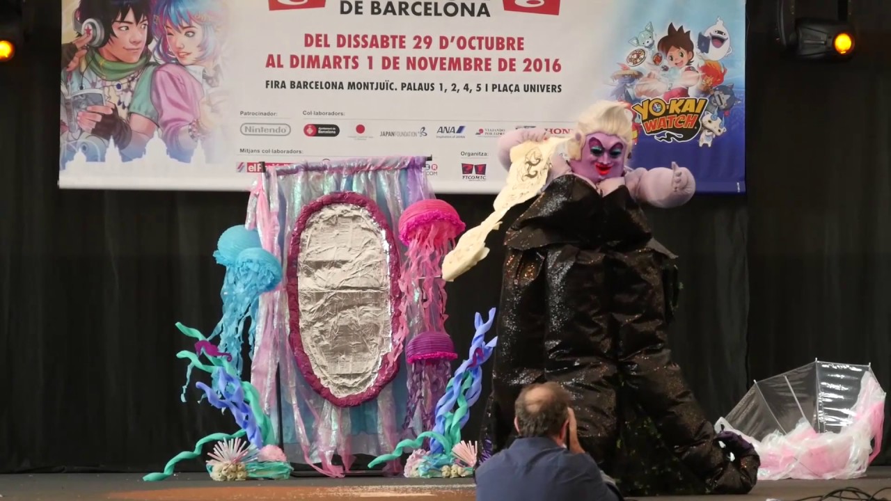 Salón del manga de Barcelona 2016 - ECG - Ursula (La sirenita)