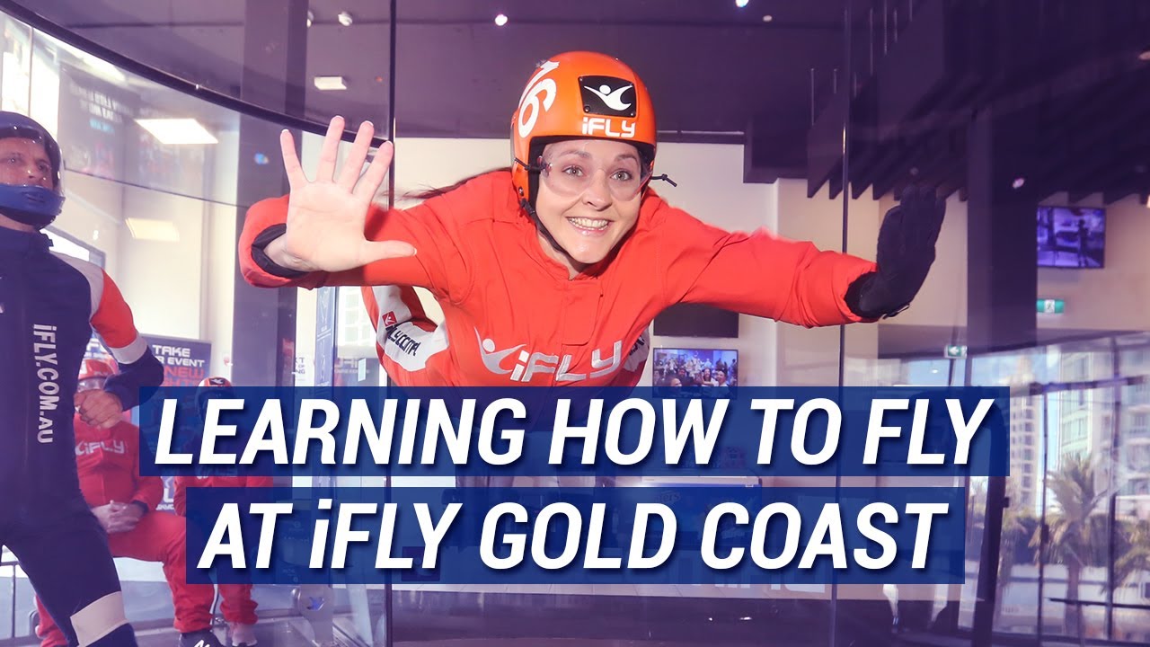 Learning to fly at iFLY Indoor Skydiving