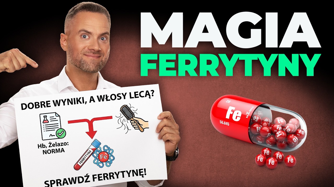 Prawda o wypadaniu włos&oacute;w i żelazie! Ferrytyna Cię oszukuje?