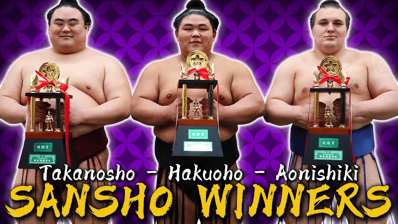 Sumo September Basho 2025 - Sansho Prize Winners