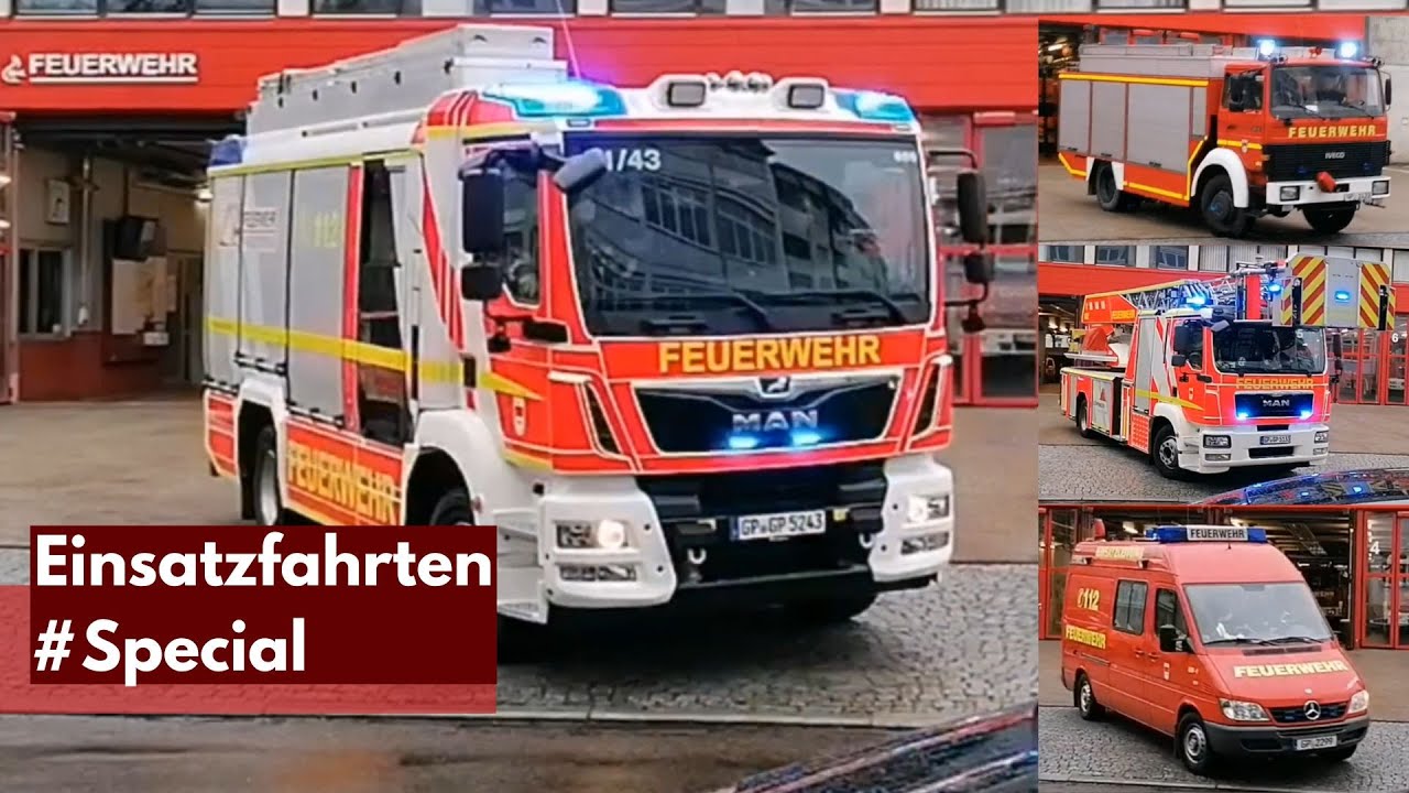 Einsatzfahrt FF Göppingen | Einsatzfahrten Weihnachtsspecial 2022